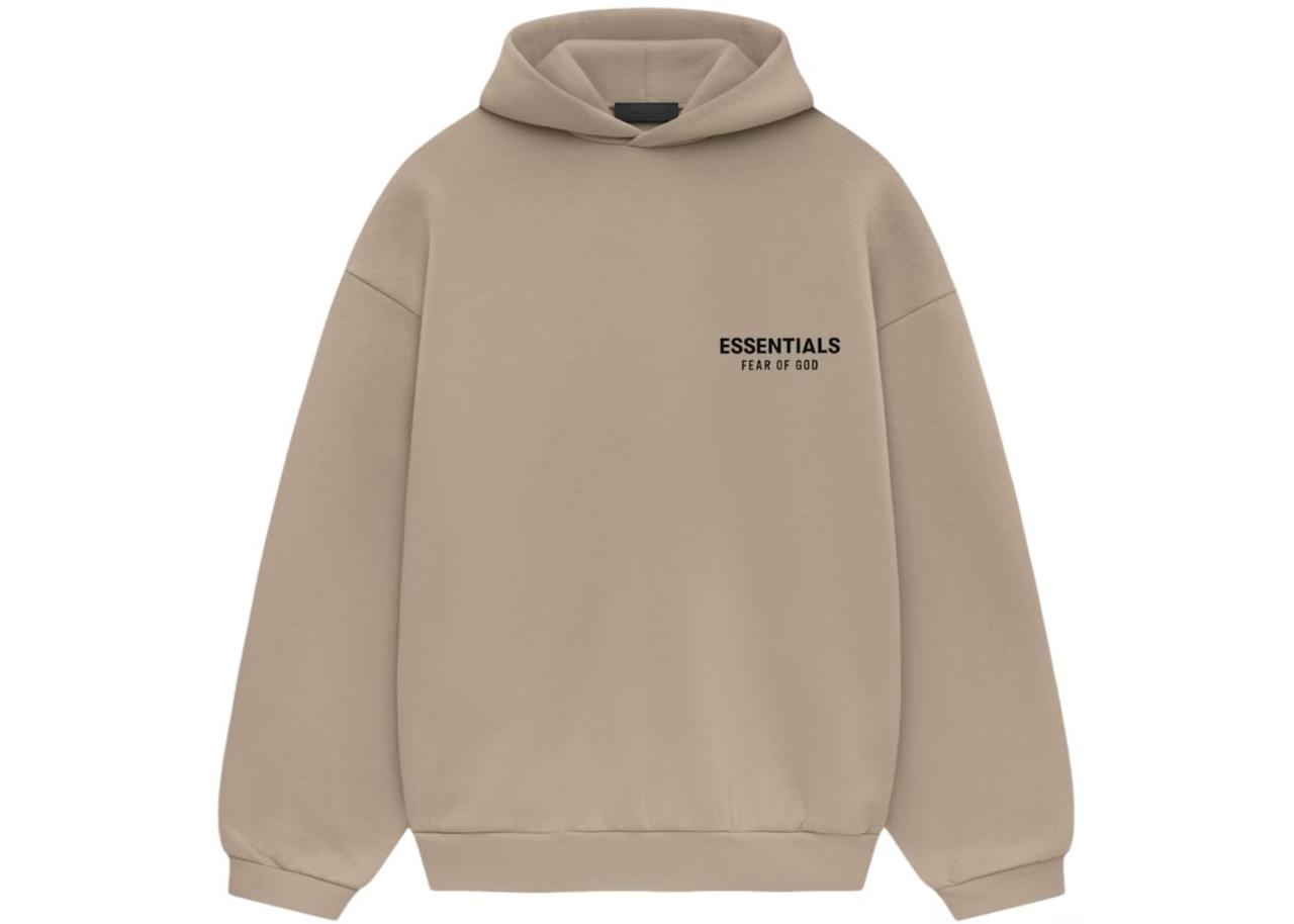 ESSENTIALS HOODIE DESSERT SAND